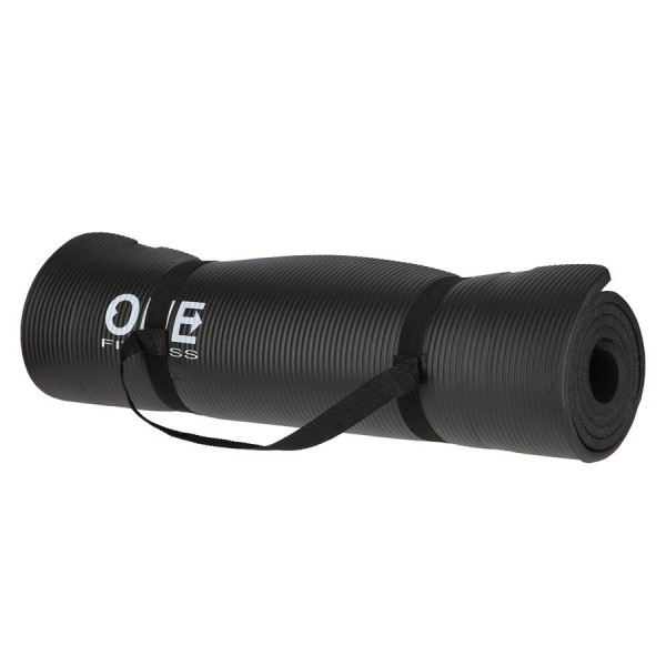 Килимок для йоги One Fitness YM30 чорний