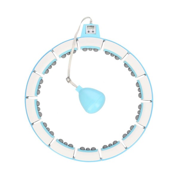 Хула-хуп з обважнювачем та лічильником FH06 синій