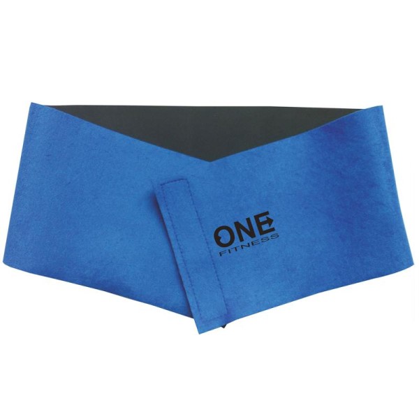 Хула-хуп з обважнювачем One Fitness OHA01 50-104 см, фіолетовий + пояс для схуднення