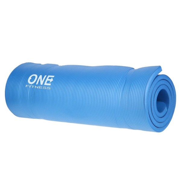 Килимок для йоги One Fitness YM40 синій