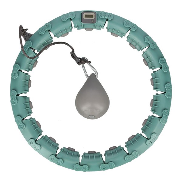 Хула-хуп з обважнювачем та лічильником FH03 зелений