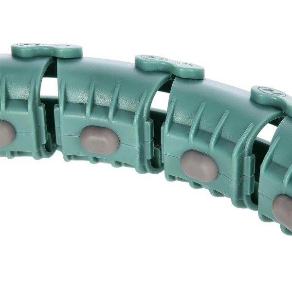 Хула-хуп з обважнювачем та лічильником FH03 зелений