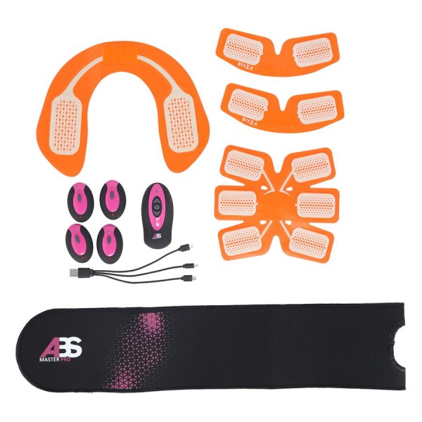 Електростимулятор м'язів преса та сідниць HMS ABS Master Pro Multi Set