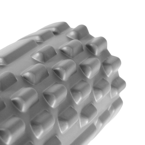 Масажний ролик подвійний HMS FS112 сірий