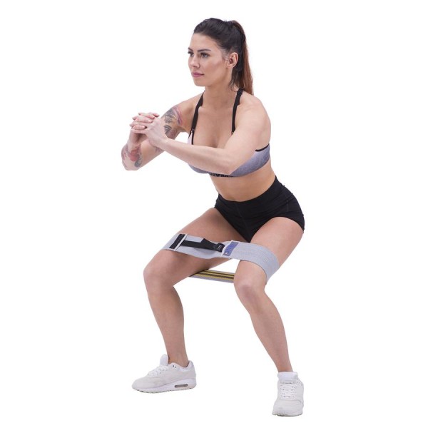 Резистивна регульована стрічка на стегна One Fitness HB010