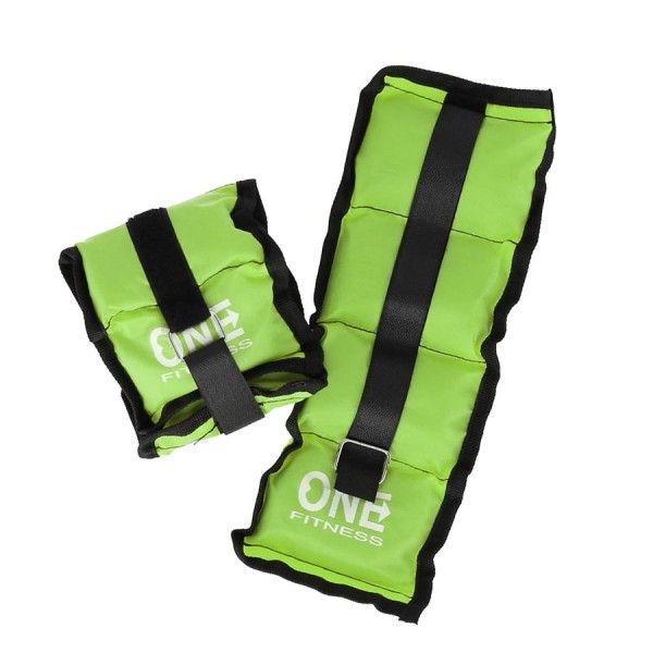 Обважнювачі для рук One Fitness WW01 2x0.7кг зелений