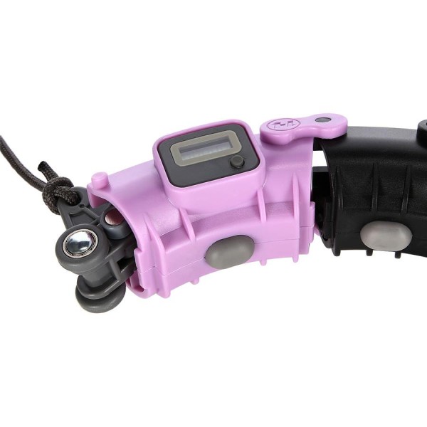 Хула-хуп з обважнювачем та лічильником FH03 фіолетовий/чорний