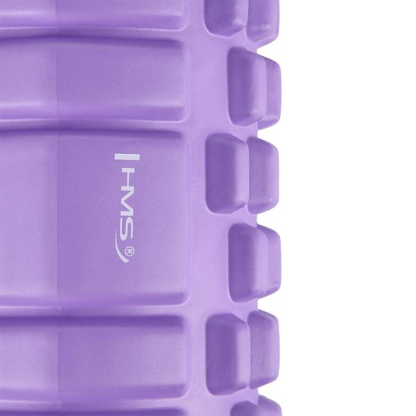 Масажний ролик HMS FS103 фіолетовий 33см