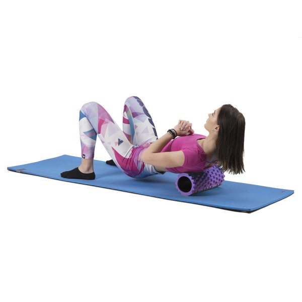 Масажний ролик HMS FS103 фіолетовий 33см