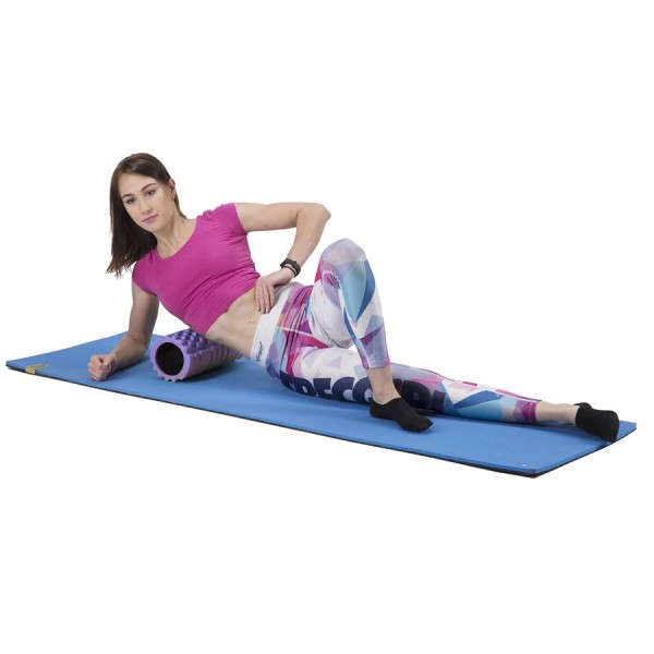 Масажний ролик HMS FS103 фіолетовий 33см