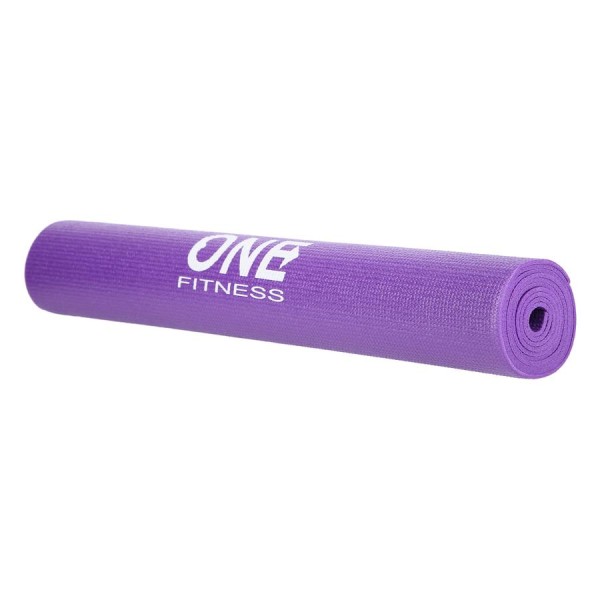 Килимок для йоги One Fitness YM01 фіолетовий