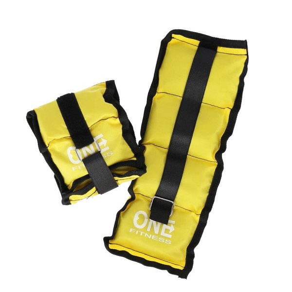 Обважнювачі для рук One Fitness WW01 2x0.7кг жовтий