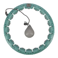 Хула-хуп з обважнювачем та лічильником FH04 зелений