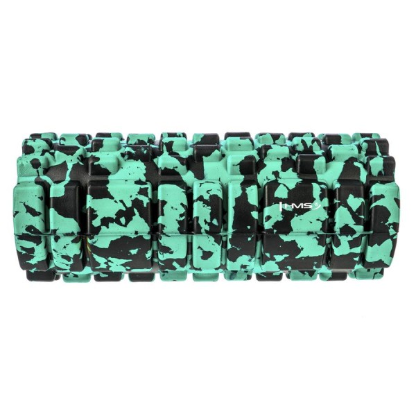 Масажний ролик HMS FS108 зелений-чорний 33см