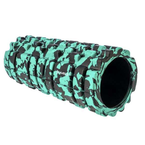 Масажний ролик HMS FS108 зелений-чорний 33см