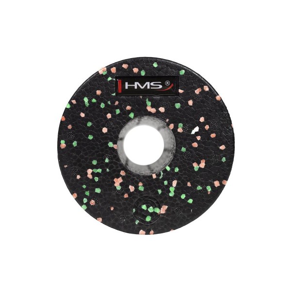 Масажний ролик HMS FS114 30см чорно-зелений