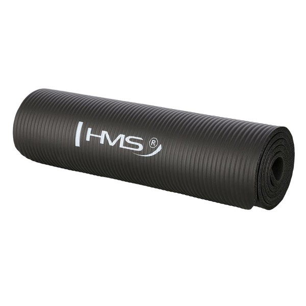 Килимок для йоги 183х61х1.5см HMS YM04, чорний
