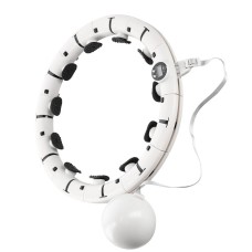 Хула-хуп з обважнювачем та лічильником FH07 білий