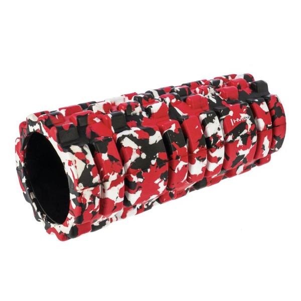 Масажний ролик HMS FS108 червоний-білий 33см