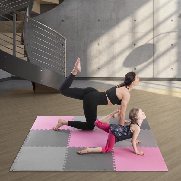 Підлогове покриття пазл для спортзалу 9шт One Fitness MP10