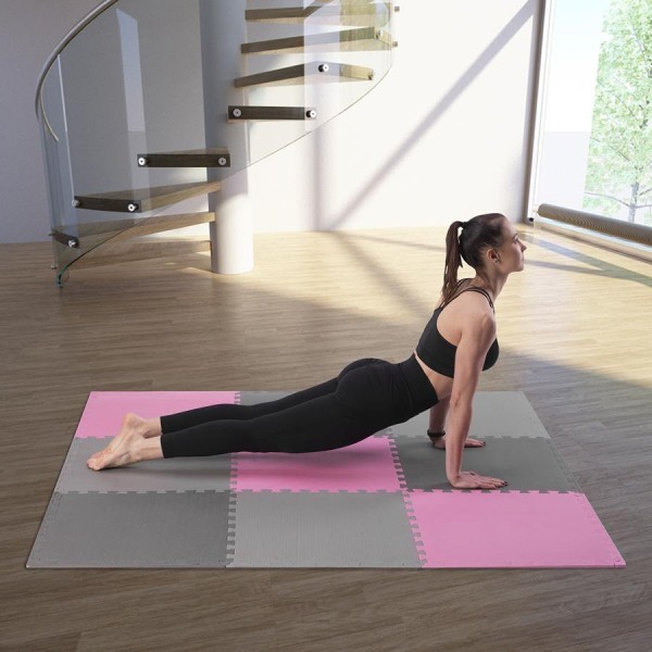 Підлогове покриття пазл для спортзалу 9шт One Fitness MP10
