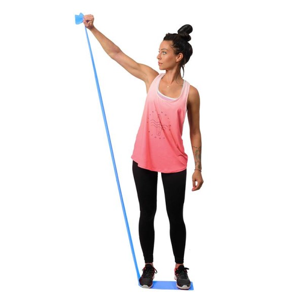 Гумова стрічка в рулоні HMS RB01 50м x 150мм x 0.8 світло-синя