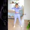 ХулаХуп з обтяжувачем One Fitness OHA02 роз.60-118см, фіолетовий