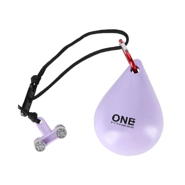 ХулаХуп з обтяжувачем One Fitness OHA02 роз.60-118см, фіолетовий