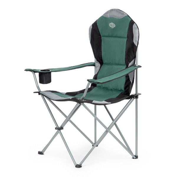 Крісло туристичне розкладне Nils Camp NC3080 зелене