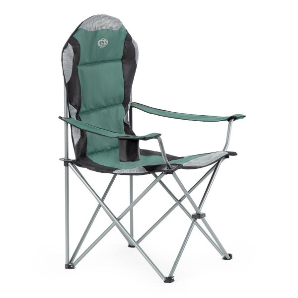 Крісло туристичне розкладне Nils Camp NC3080 зелене