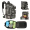Рюкзак тактичний Nils Camp Defender CBT7204 чорний камуфляж