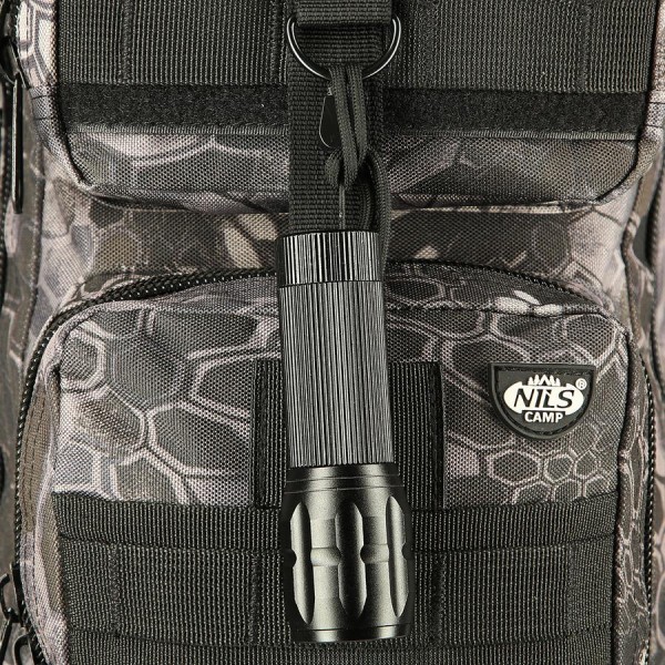 Рюкзак тактичний Nils Camp Defender CBT7204 чорний камуфляж