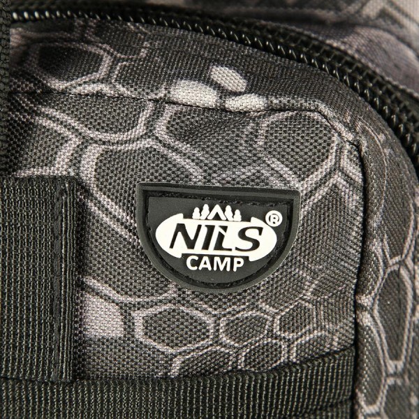 Рюкзак тактичний Nils Camp Defender CBT7204 чорний камуфляж