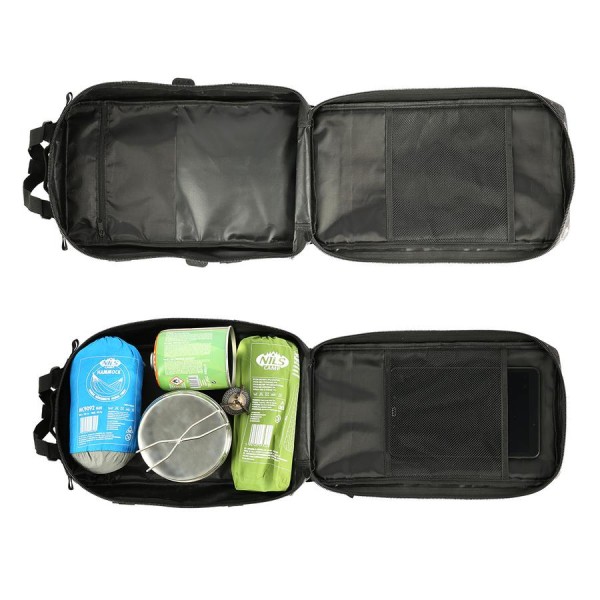 Рюкзак тактичний Nils Camp Defender CBT7204 чорний камуфляж