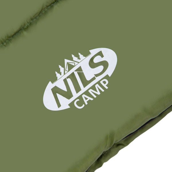Спальний мішок Nils Camp NC2002 темно-зелений