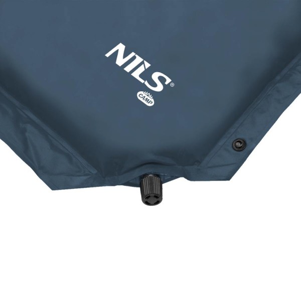 Самонадувний килимок для двох осіб з подушкою Nils Camp NC4060 антрацитовий