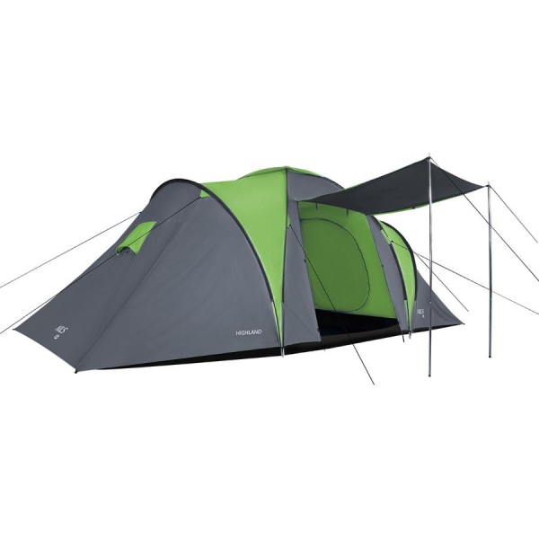 Туристичний намет Nils Camp NC6031 Highland зелено-сірий