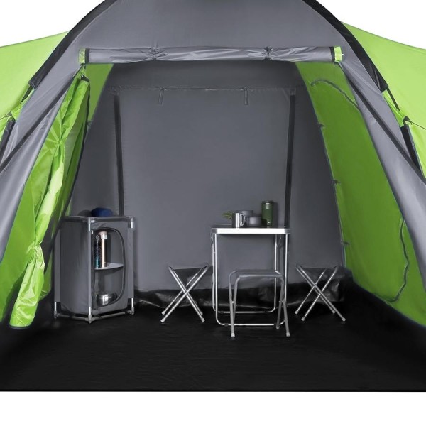 Туристичний намет Nils Camp NC6031 Highland зелено-сірий