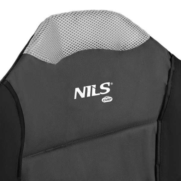 Крісло туристичне розкладне Nils Camp NC3080 темно-сірий