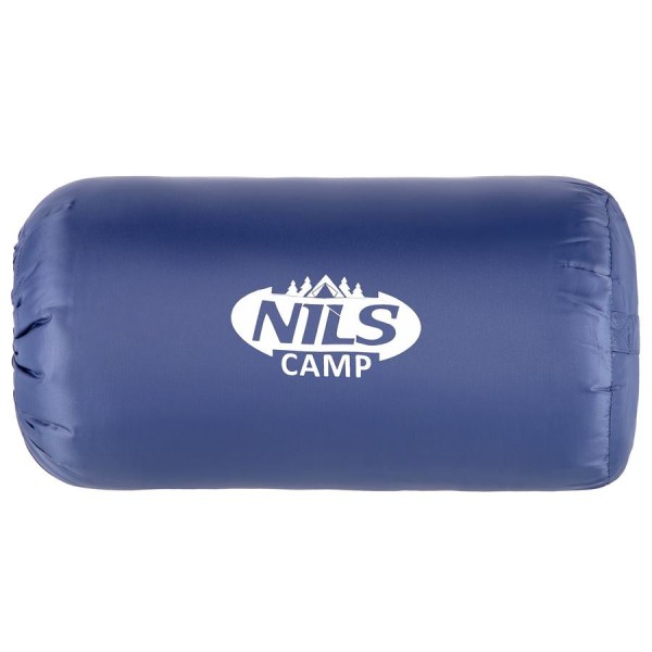 Спальний мішок Nils Camp NC2002 гранатовий-сірий