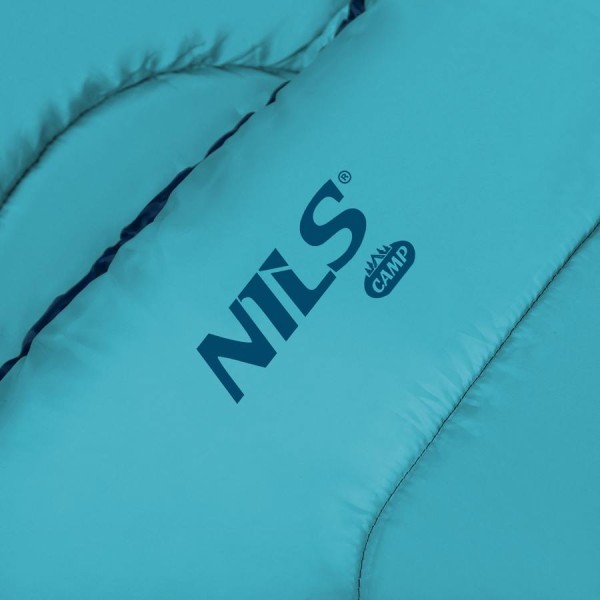 Спальний мішок Nils Camp NC2008 розм. L світлосиній-синій