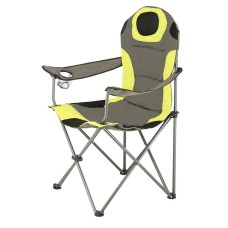 Крісло для кемпінгу Nils Camp NC3188 сірий/лайм