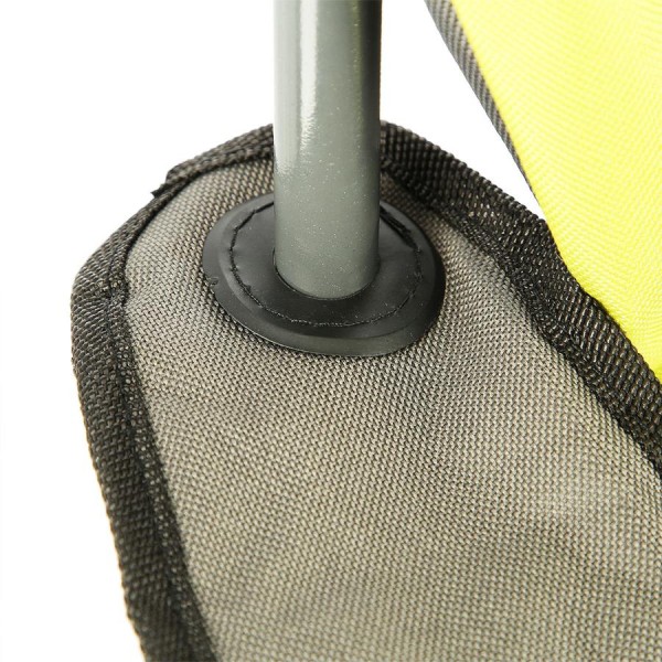 Крісло туристичне розкладне Nils Camp NC3188 сірий/лайм