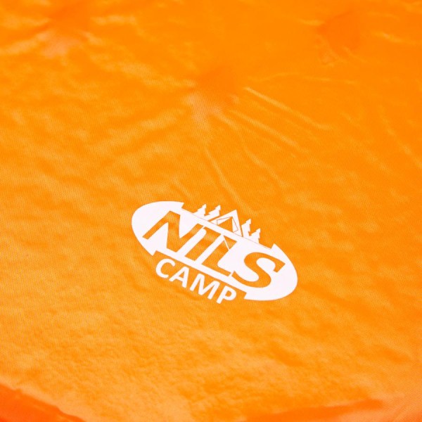 Самонадувний килимок з подушкою Nils Camp NC4345 оранжевий