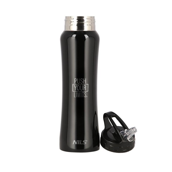 Пляшка для води Nils NCB54 чорна