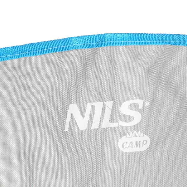 Крісло туристичне розкладне з дашком Nils Camp NC3087 сірий