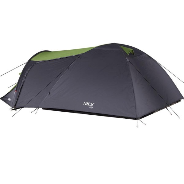 Туристичний намет Nils Camp NC6012 Trekker зелений-сірий