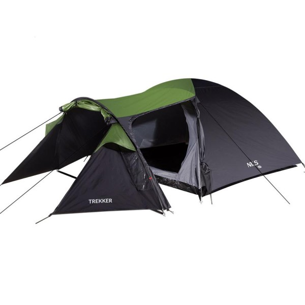 Туристичний намет Nils Camp NC6012 Trekker зелений-сірий