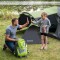 Туристичний намет Nils Camp NC6012 Trekker зелений-сірий