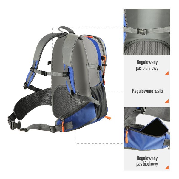 Рюкзак туристичний Nils Camp Bessegen CBT7107 синій